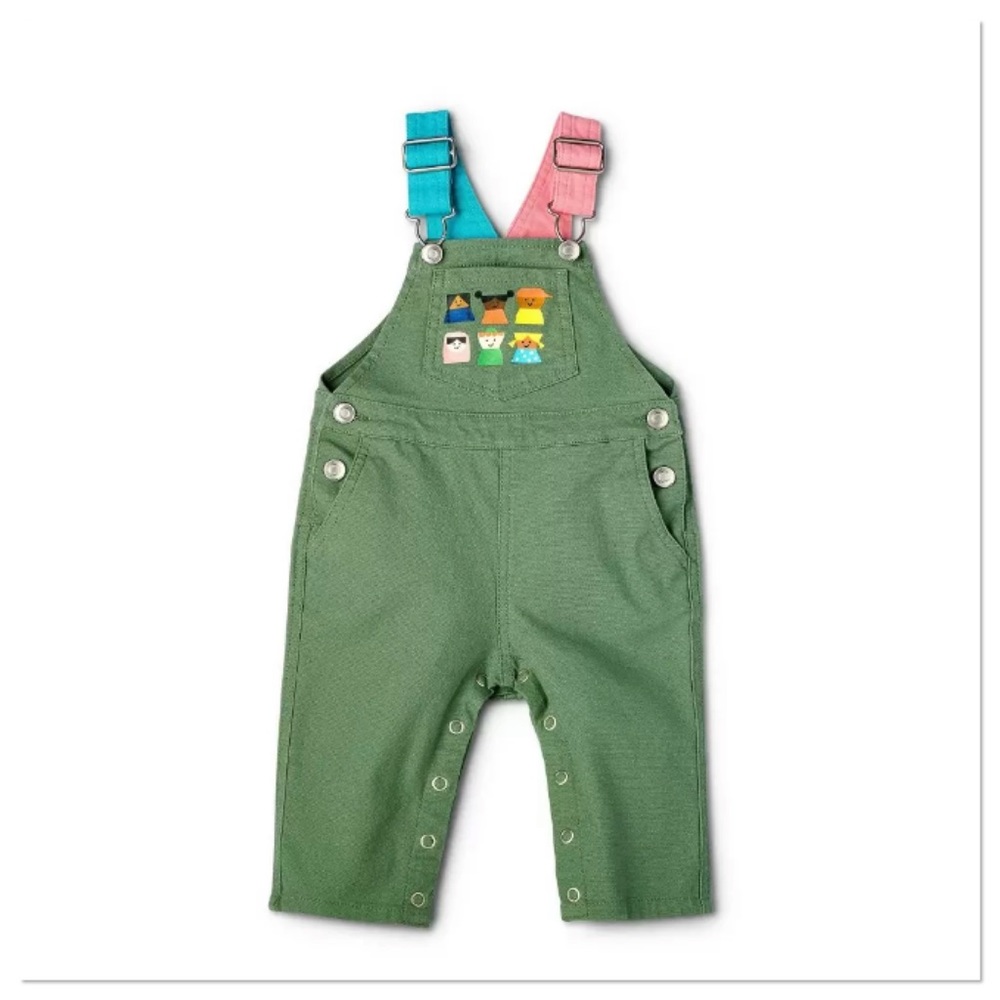 Christian Robinson Baby Overalls
